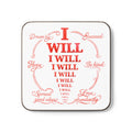Hardboard Back Coaster