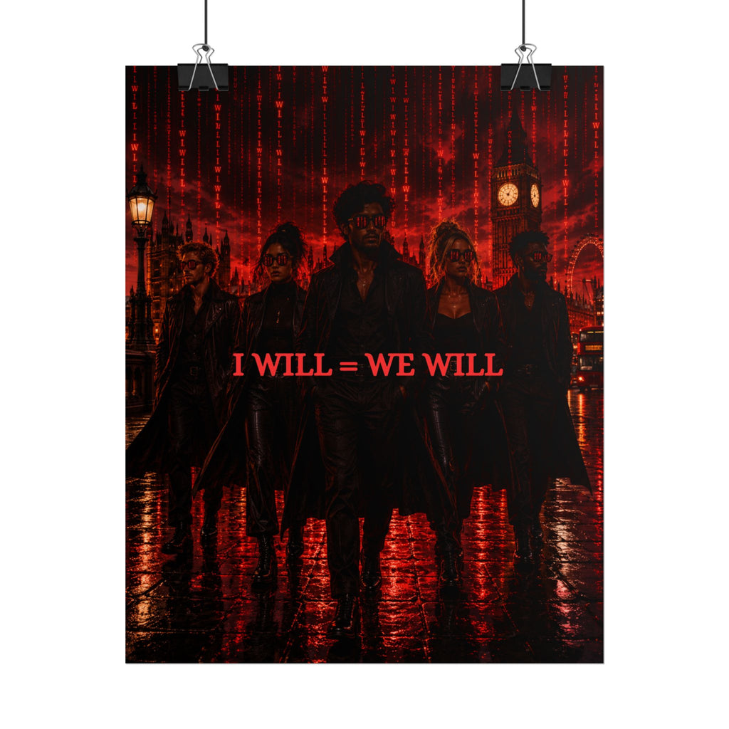 I WILL = WE WILL Poster