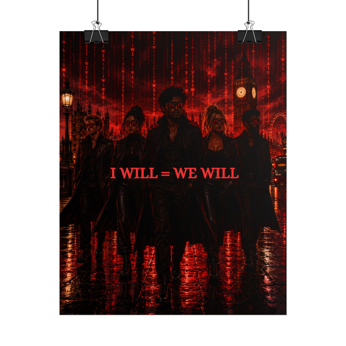 I WILL = WE WILL Poster