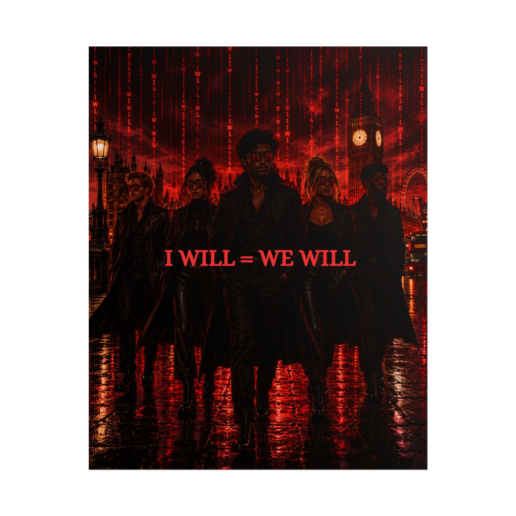 I WILL = WE WILL Poster